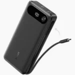 Anker Power Bank (20k, 87w, Built-in Usb-c Cable) Black