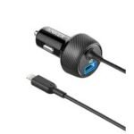 Anker Powerdrive 2 Elite With Lightning Connector Black