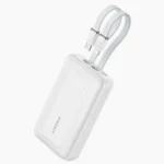 Anker Nano Power Bank (10k, 30w, Built-in Usb-c Cable) White