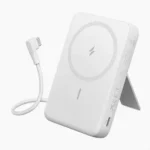 Anker Zolo Wireless Power Bank (10k, 30w, Built-in Usb-c Cable) White