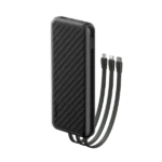 Oraimo Slice Link 10,000mAh 12W Power Bank with Built-In 3-in-1 Cables